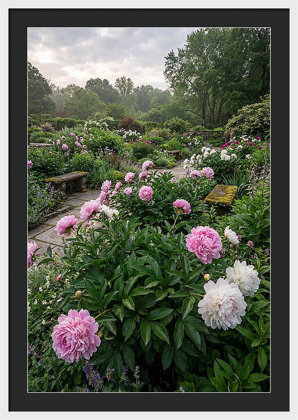 Peonies In Bloom