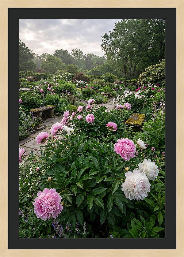 Peonies In Bloom