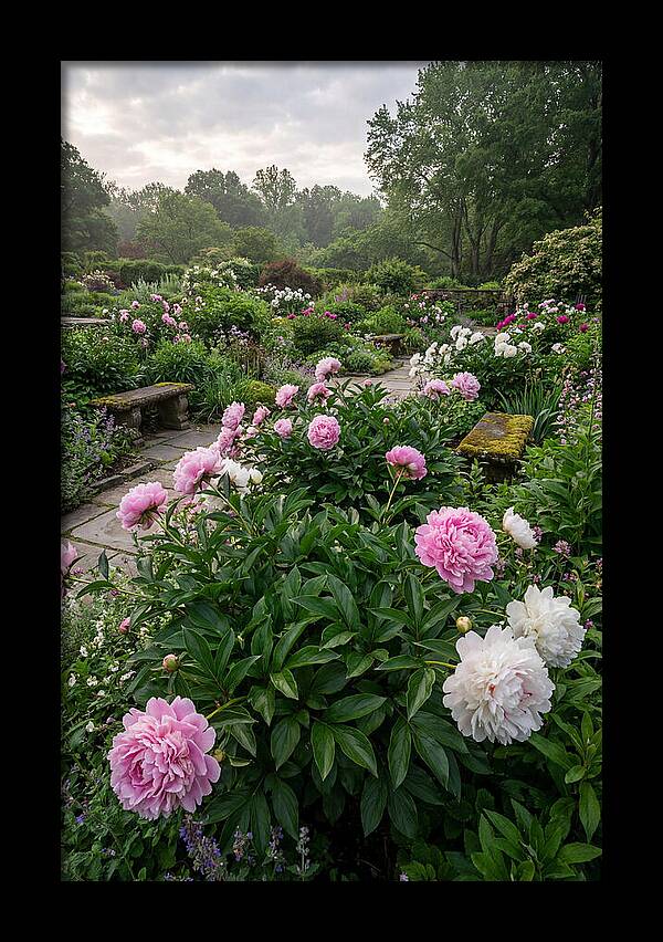 Peonies In Bloom