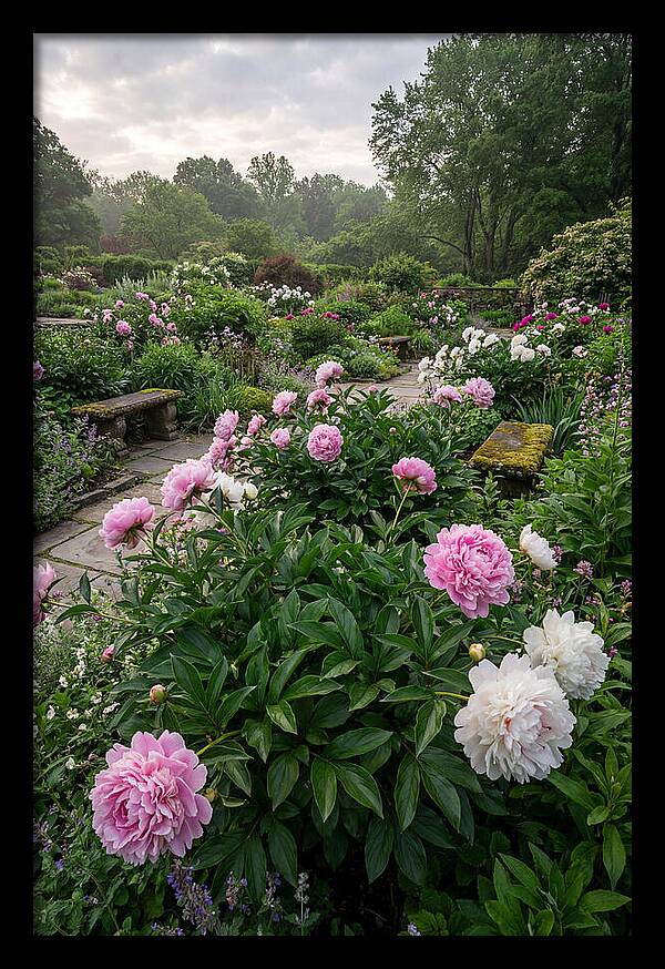 Peonies In Bloom