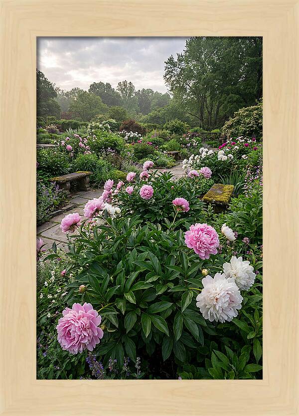 Peonies In Bloom