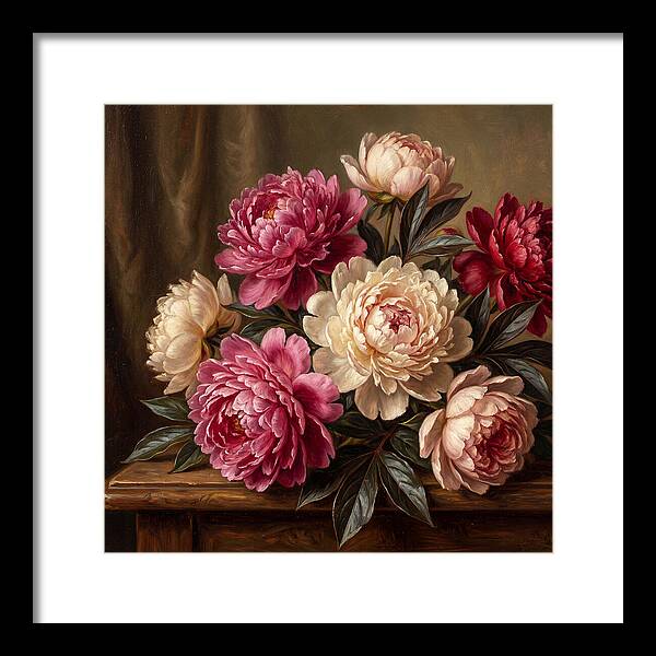 Peonies In Bloom