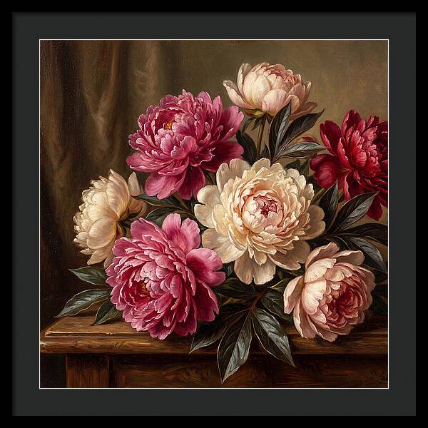 Peonies In Bloom