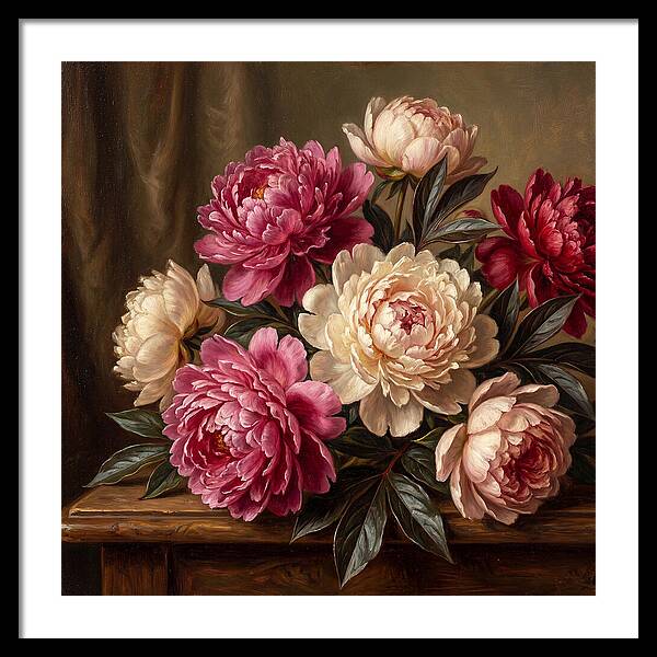 Peonies In Bloom