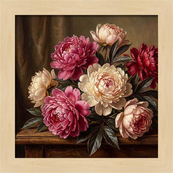 Peonies In Bloom