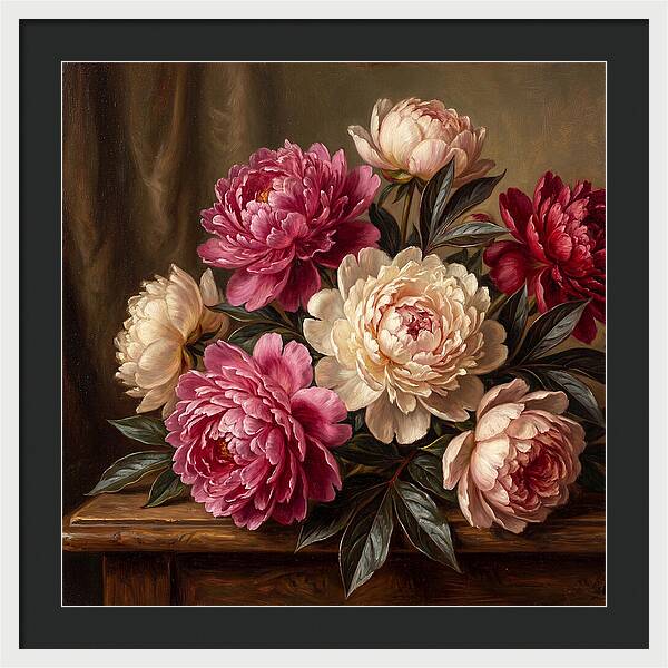 Peonies In Bloom
