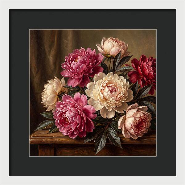 Peonies In Bloom