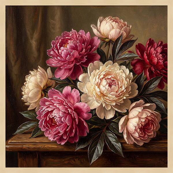 Peonies In Bloom