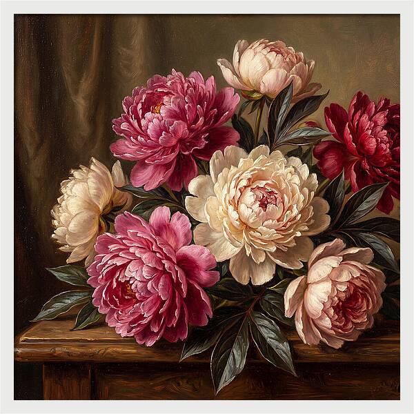 Peonies In Bloom