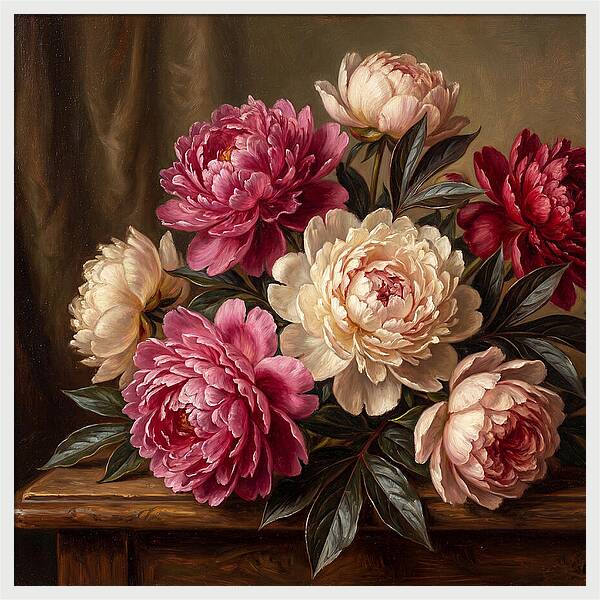 Peonies In Bloom