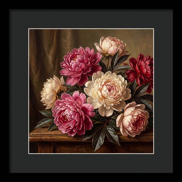 Peonies In Bloom