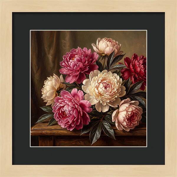 Peonies In Bloom