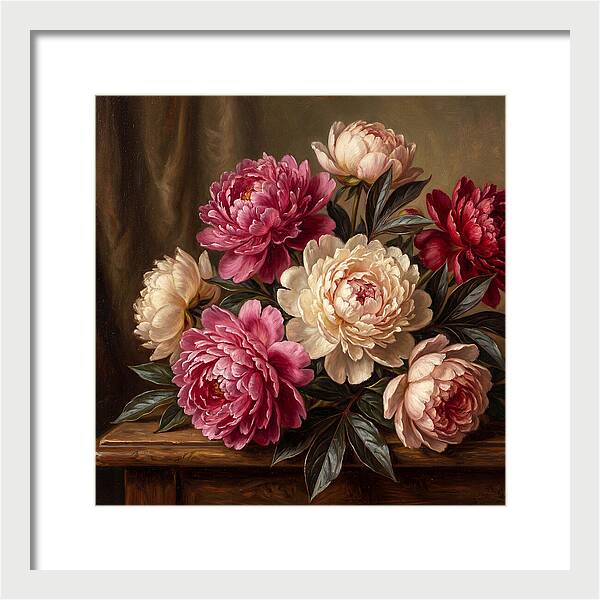 Peonies In Bloom