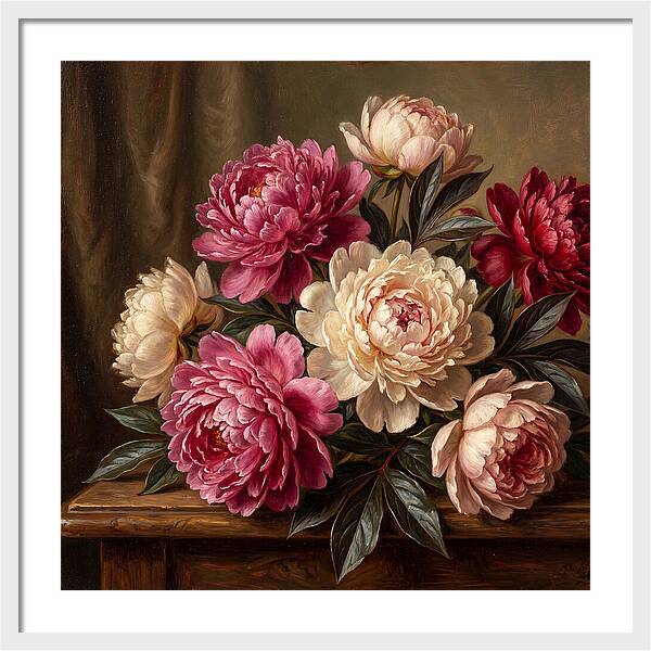 Peonies In Bloom