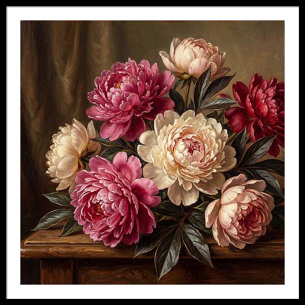 Peonies In Bloom