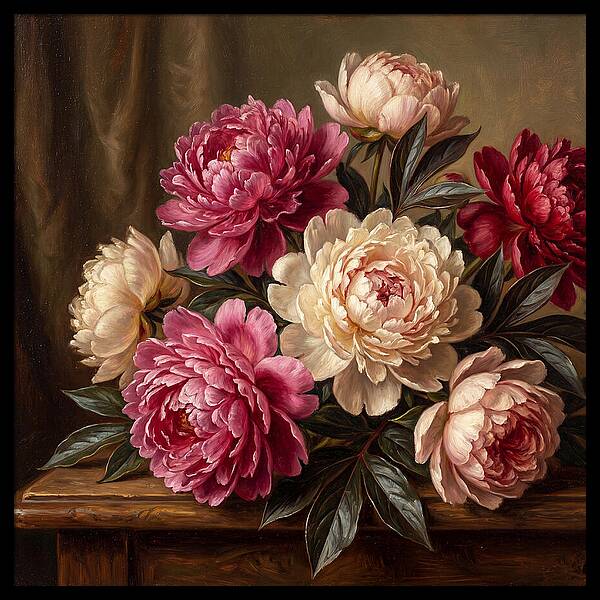 Peonies In Bloom