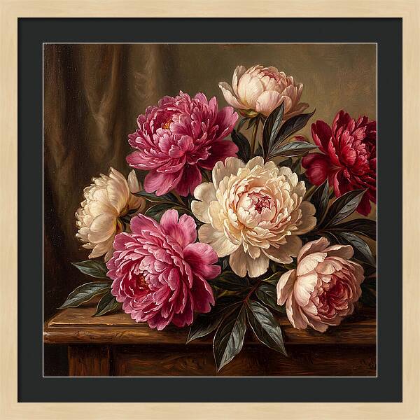 Peonies In Bloom
