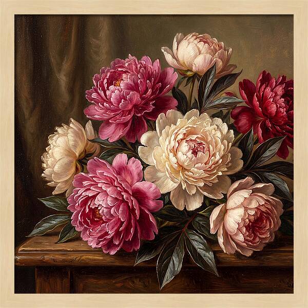 Peonies In Bloom