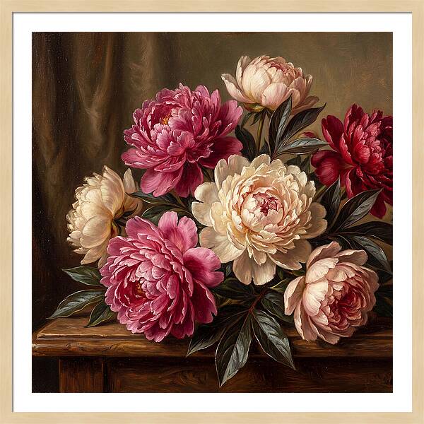 Peonies In Bloom