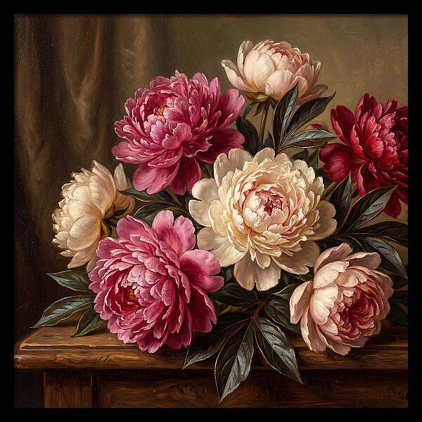 Peonies In Bloom