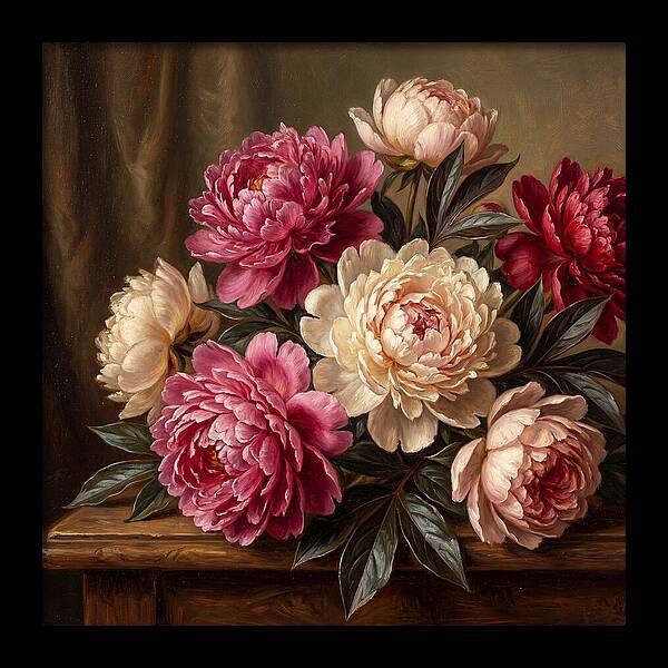 Peonies In Bloom