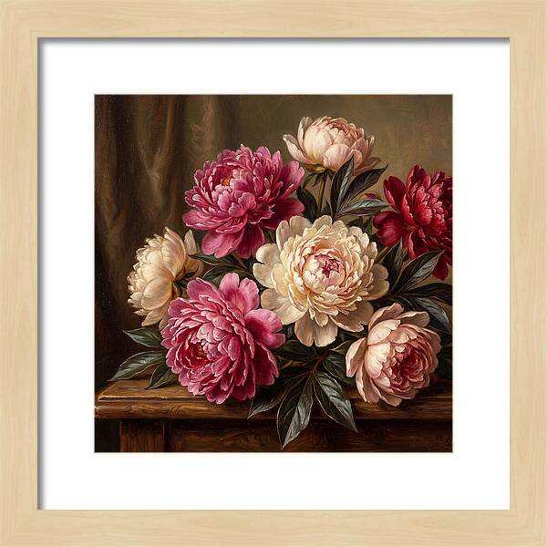 Peonies In Bloom