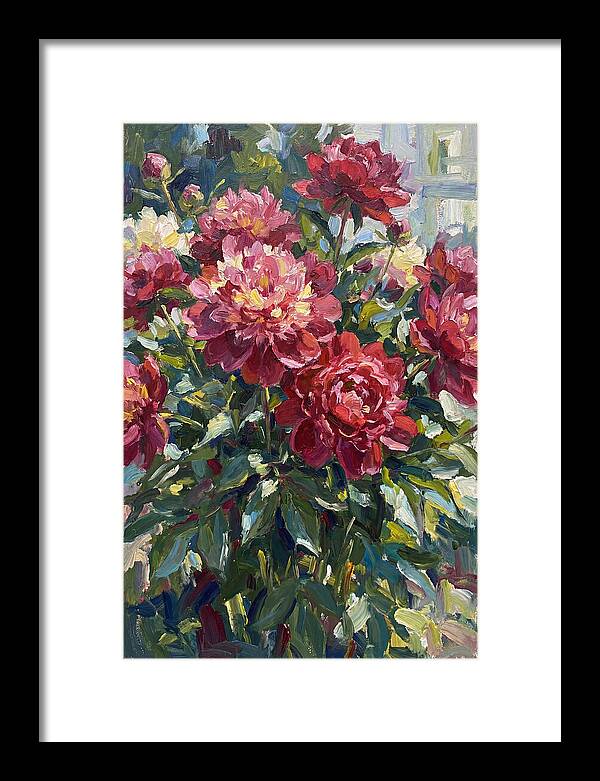 Peonies In Full Bloom