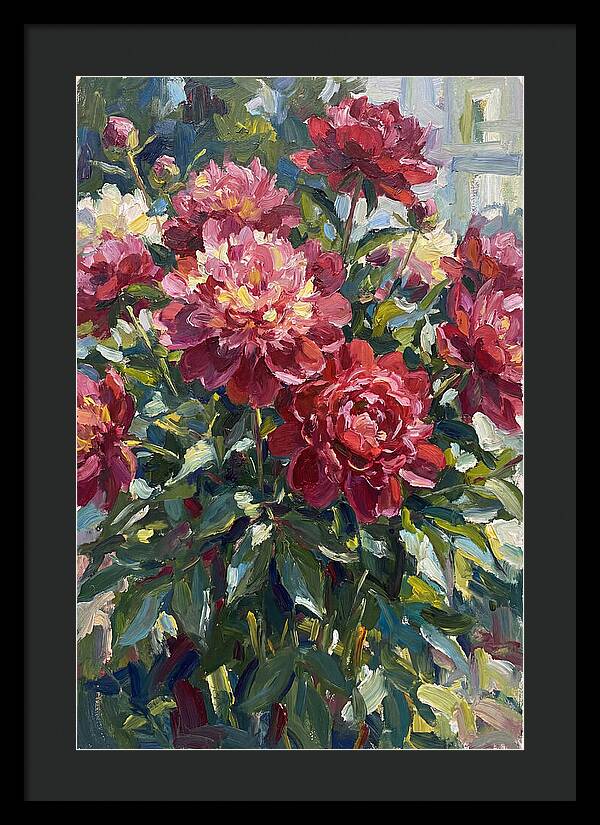 Peonies In Full Bloom
