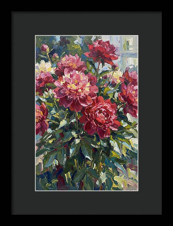 Peonies In Full Bloom