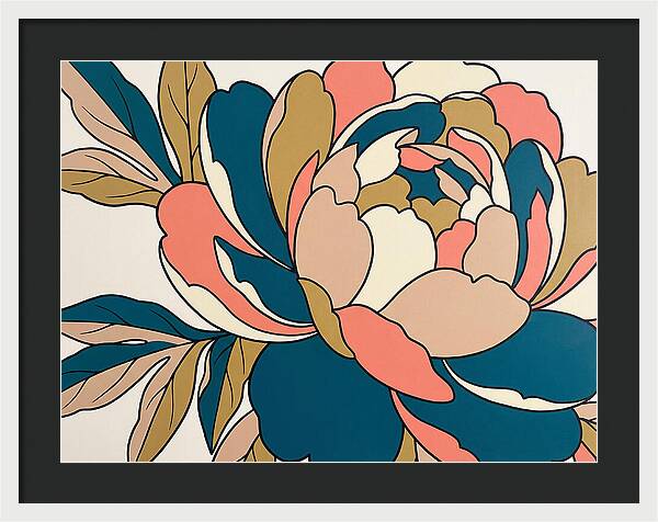 Peony Blossom Elegance