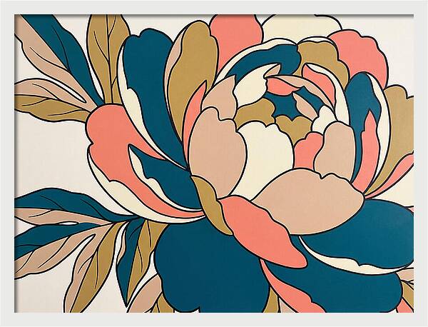 Peony Blossom Elegance