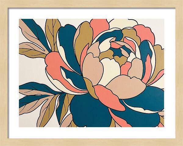 Peony Blossom Elegance