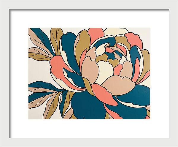 Peony Blossom Elegance