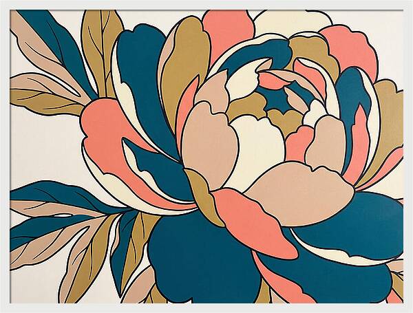Peony Blossom Elegance
