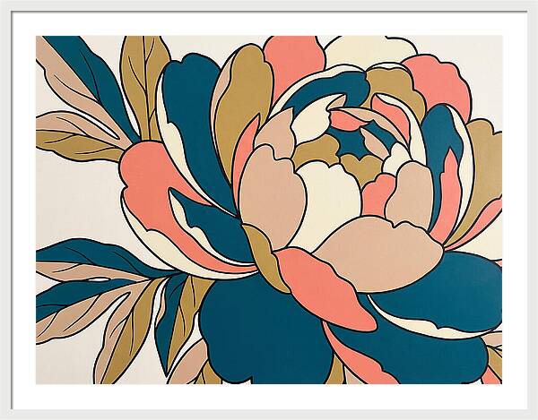 Peony Blossom Elegance