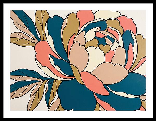 Peony Blossom Elegance