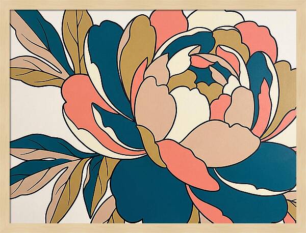 Peony Blossom Elegance