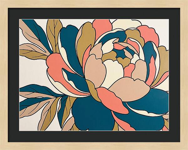 Peony Blossom Elegance
