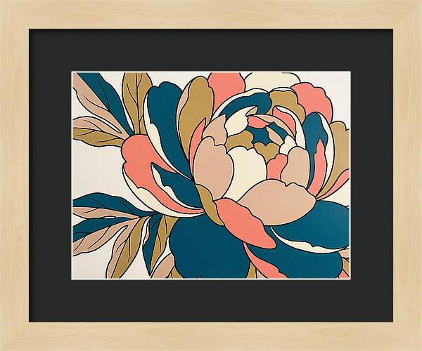 Peony Blossom Elegance