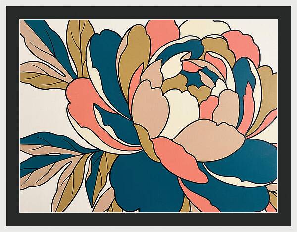 Peony Blossom Elegance