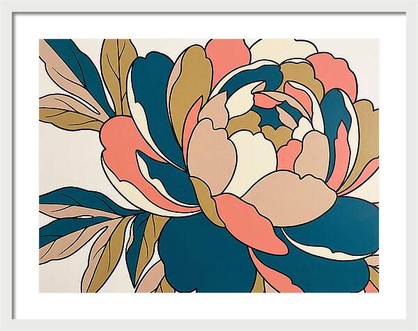 Peony Blossom Elegance