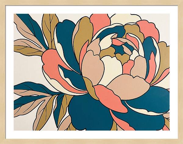 Peony Blossom Elegance