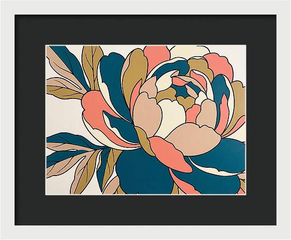 Peony Blossom Elegance