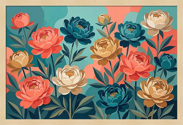 Peony Garden Delight