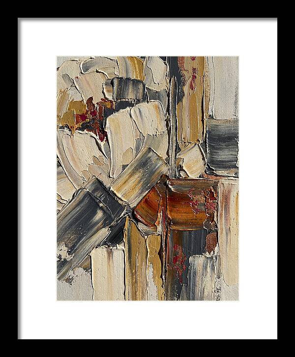 Peony Palette Knife Abstract