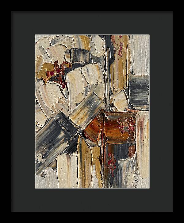 Peony Palette Knife Abstract
