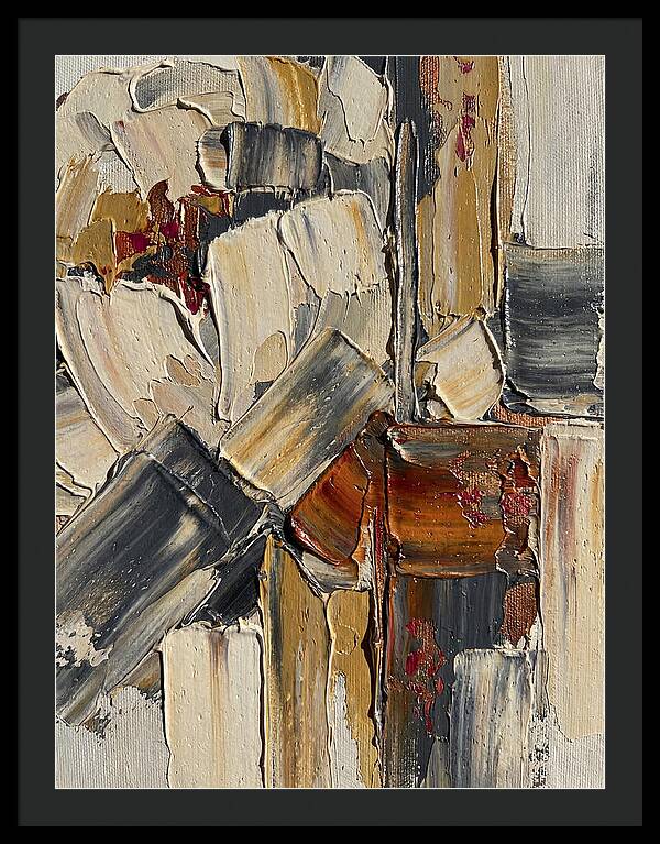 Peony Palette Knife Abstract