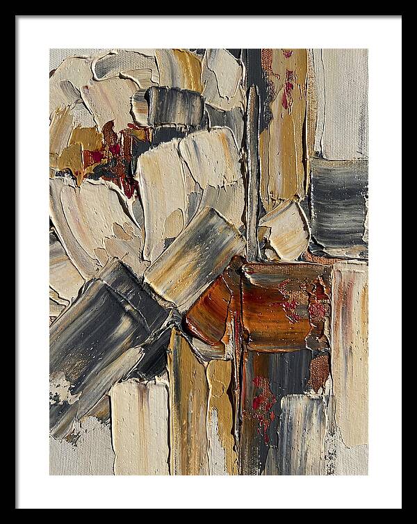 Peony Palette Knife Abstract