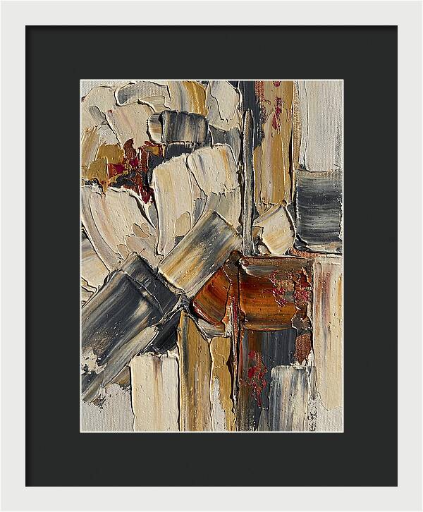 Peony Palette Knife Abstract