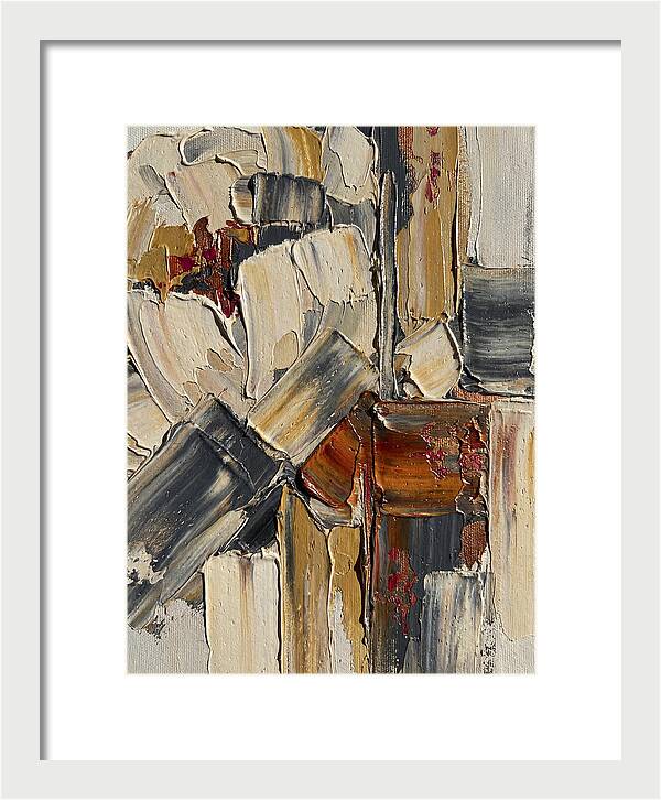 Peony Palette Knife Abstract